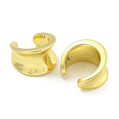 Brass Cuff Earrings EJEW-C104-017G-1
