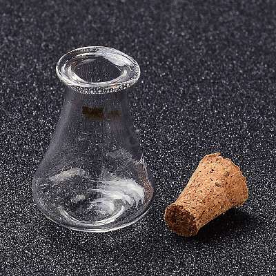 Glass Cork Bottles X1-AJEW-O032-01A-1