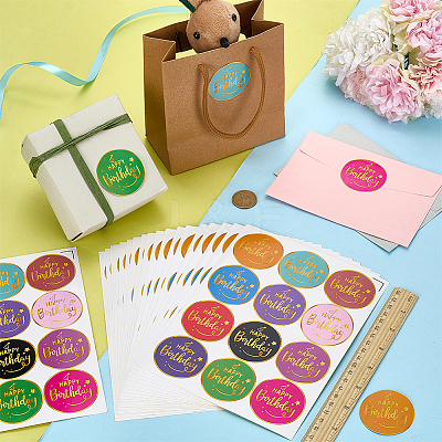 Self-adhesive Picture Stickers DIY-WH0308-675-1