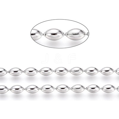 Non-Tarnish 304 Stainless Steel Ball Chains CHS-L024-024A-1
