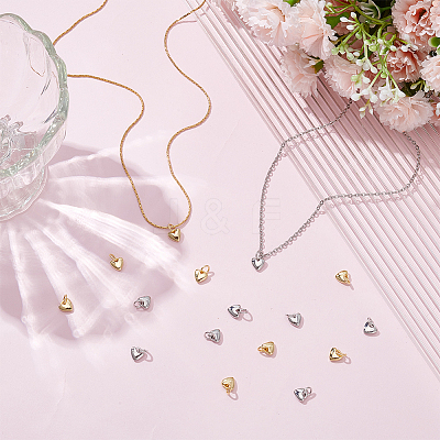 16Pcs 2 Colors Brass Pendants KK-ME0002-17-1