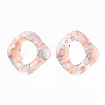 Transparent Acrylic Linking Rings OACR-N009-016A-06-1