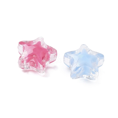 Transparent Acrylic Beads OACR-D314-06-1
