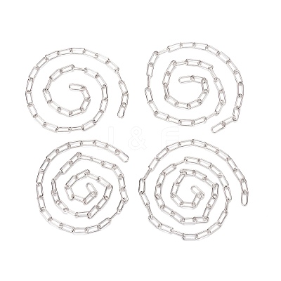 Unwelded Iron Paperclip Chains CH-FS0001-01S-1