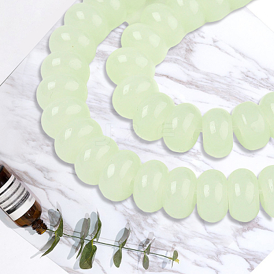 3 Strands Imitation Jade Glass Beads GLAA-PA0001-36B-05-1