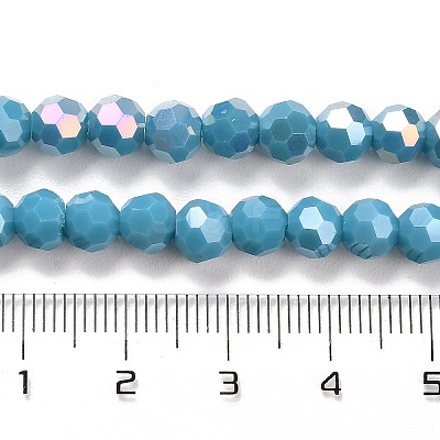 Opaque Glass Beads Stands X-EGLA-A035-P6mm-B12-1