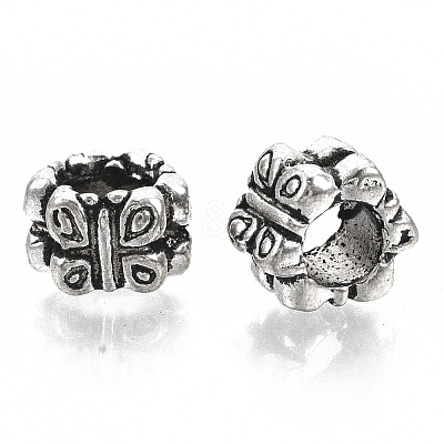 Tibetan Style Alloy Beads TIBE-R317-057AS-LF-1