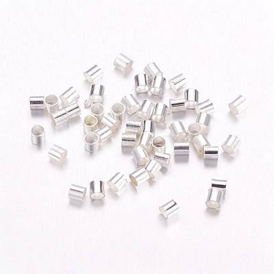Brass Crimp Beads KK-YW0001-23-1