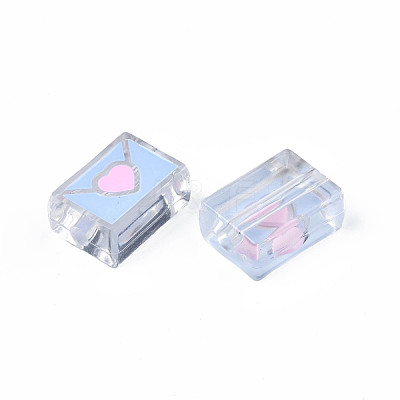 Transparent Acrylic Beads ACRC-S039-11A-1
