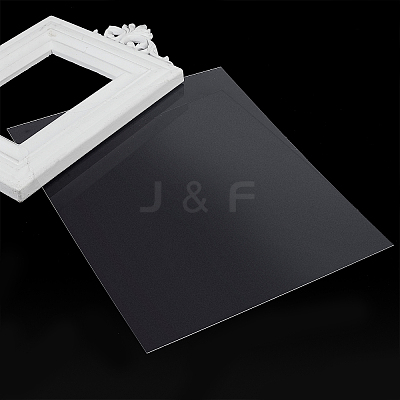 Transparent Plastic Board with Protective Paper for Photo Frame Replacement DIY-OC0003-74E-1