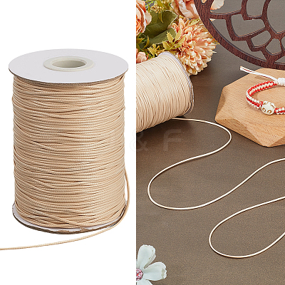 1 Roll Eco-Friendly Korean Waxed Polyester Cord YC-SP0001-03J-1