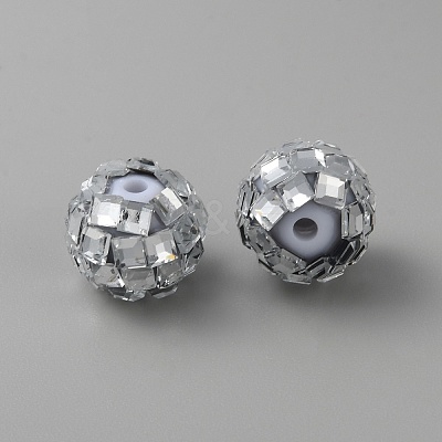 Plastic Rhinestone Beads KY-WH0001-060-1