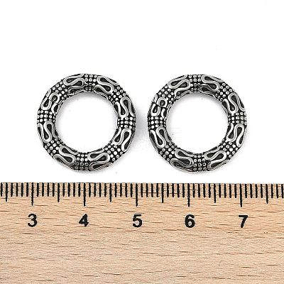 Snake Ring 316 Surgical Stainless Steel Hoop Nose Rings EJEW-G416-19A-AS-1
