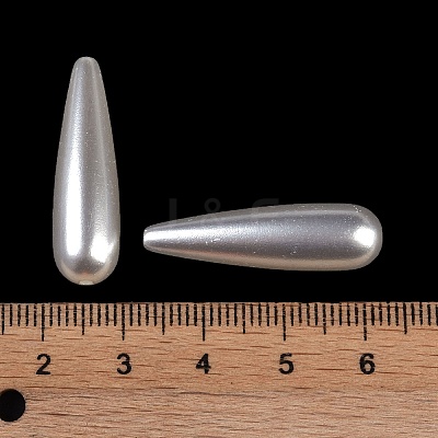 ABS Plastic Imitation Shell Pearl Beads KY-S171-18G-1