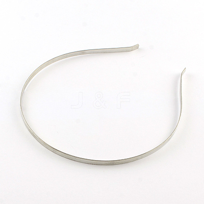 Hair Accessories Iron Hair Band Findings OHAR-Q042-008E-04-1