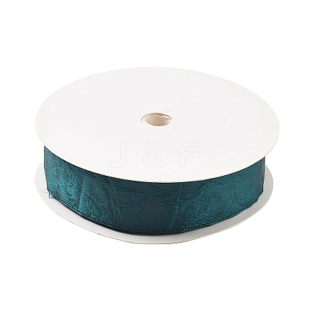 Imitation Leather Polyester Ribbon X1-DIY-R050-02G-1