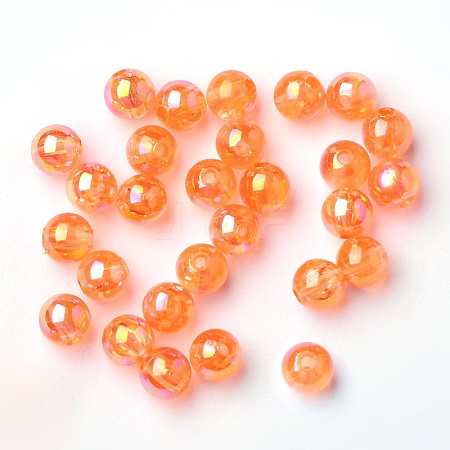 Eco-Friendly Transparent Acrylic Beads PL732-16-1