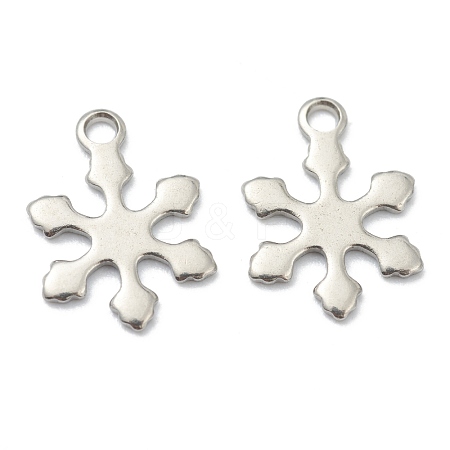 Tarnish Resistant 304 Stainless Steel Charms STAS-H157-06P-1