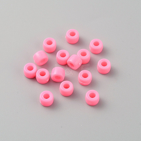 Opaque Plastic Beads KY-WH0046-60H-1