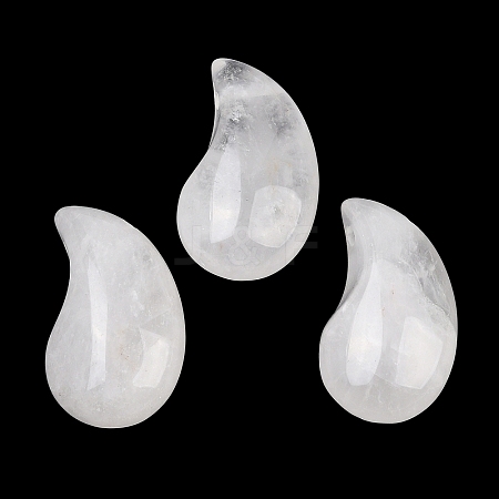 Natural Quartz Crystal Pendants G-B195-03G-1