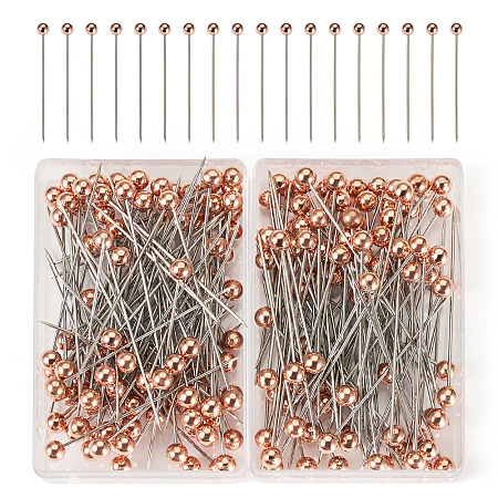 2 Sets Stainless Steel Ball Positioning Head Pins FIND-TA0009-26RG-1