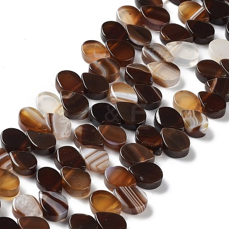 Natural Agate Beads Strands G-G021-04A-04-1