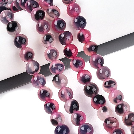 Natural Agate Beads Strands G-Q606-42B-B03-1