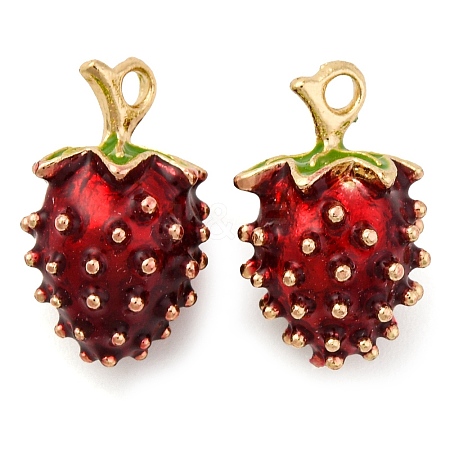 Alloy Enamel Pendants X-PALLOY-S032-01A-011-1