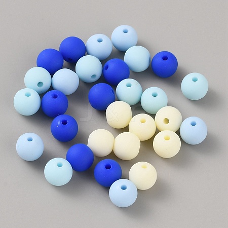Opaque Acrylic Beads MACR-CJC0004-16F-1