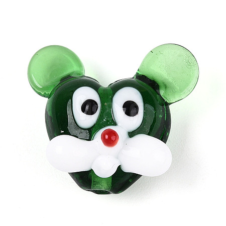 Handmade Lampwork Beads LAMP-N034-07D-1