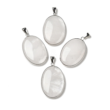 Natural Quartz Crystal Pendants G-M415-01P-07-1