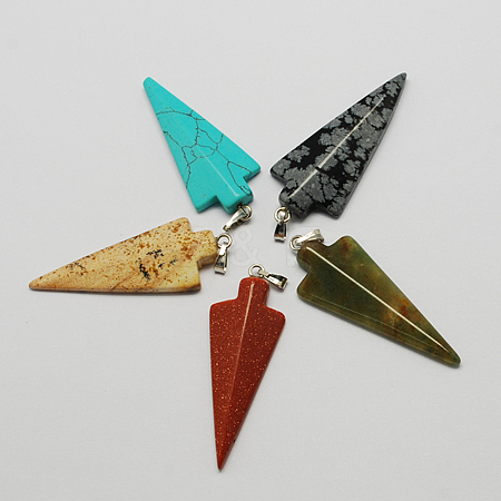 Gemstone Pendants G-R133-7-1