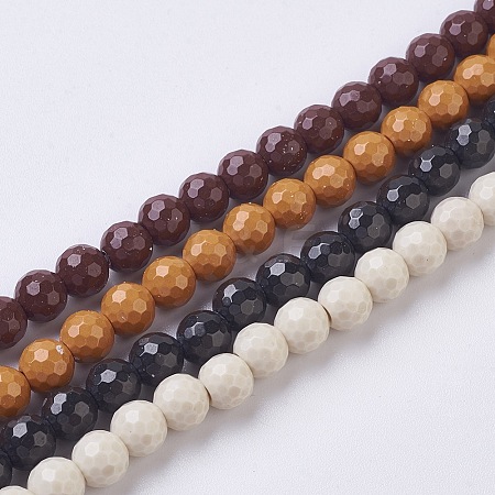 Natural Hokutolite Beads Strands G-D871-8mm-M-1