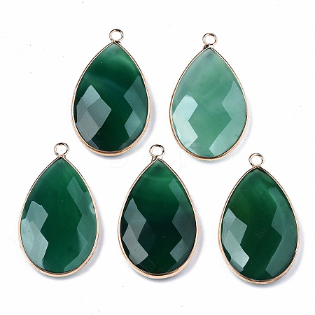 Natural Agate Pendants G-S359-195A-1