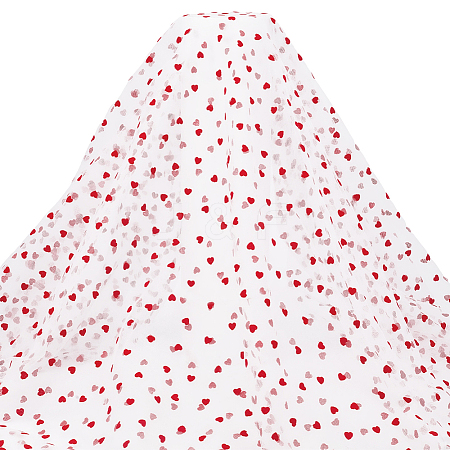 Nylon Lace Fabric DIY-CY0002-90A-1