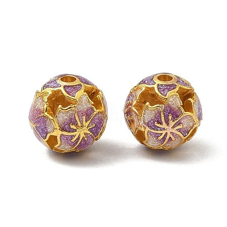 Alloy Enamel Beads ENAM-B037-07G-02-1