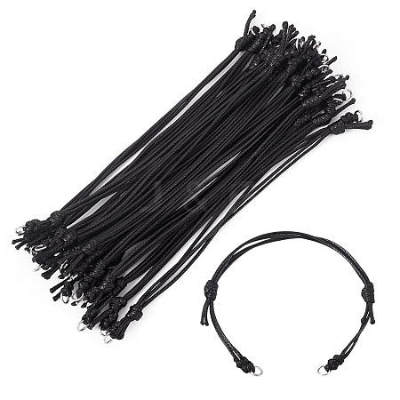 20Pcs Adjustable Korean Waxed Polyester Cord Bracelet Making BJEW-TAC0051-03-1