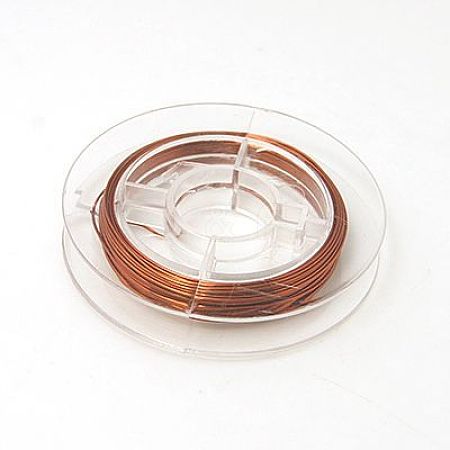 Round Copper Wire for Jewelry Making X-CWIR-N001-0.4mm-01-1