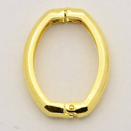 Brass Shortener Clasps KK-M004-01G-1