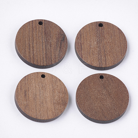 Walnut Wood Pendants WOOD-S054-01A-01-1