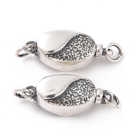 925 Sterling Silver Box Clasps STER-D035-18AS-1