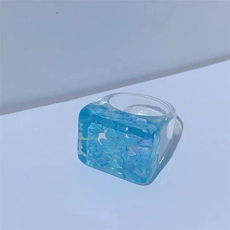Resin Finger Rings for Women FS-WG0B89E-04-1