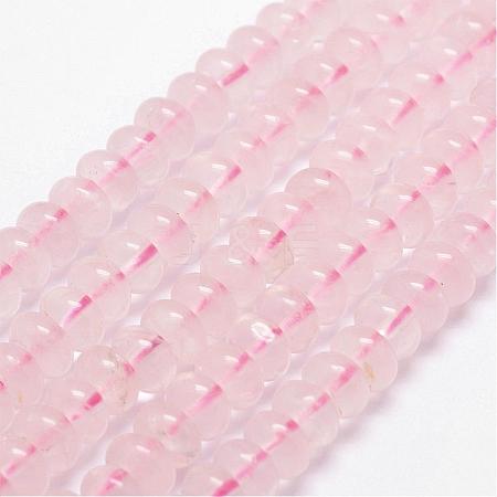 Natural Rose Quartz Beads Strands G-D840-08-1