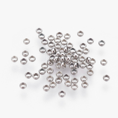 201 Stainless Steel Beads STAS-P208-05P-03-1