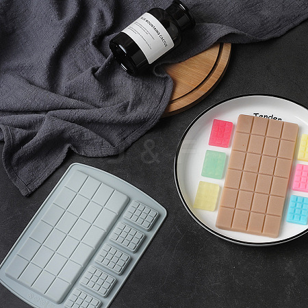 Silicone Chocolate Cookie Candy Molds BAKE-PW0001-151A-1