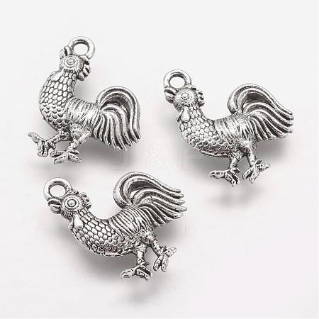 Tibetan Style Alloy Pendants PALLOY-F131-05-1