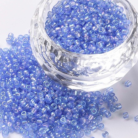 Round Glass Seed Beads SEED-A007-2mm-166-1