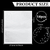 14Pcs Glass Rhinestone HTV Transfer Vinyl Sheets DIY-FG0010-29C-2