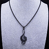 304 Stainless Steel Pendant Necklaces PW-WG17577-01-3