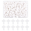 200Pcs Opaque Acrylic Beads SACR-FS0001-39I-1